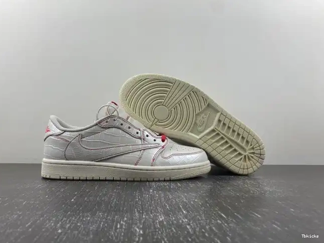 Reps TBK Low 1 Air x OG DM7866-601 Jordan Scott Travis 0603